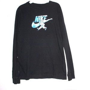 The Nike Tee Long Sleeve T-Shirt Size Junior Large (New)